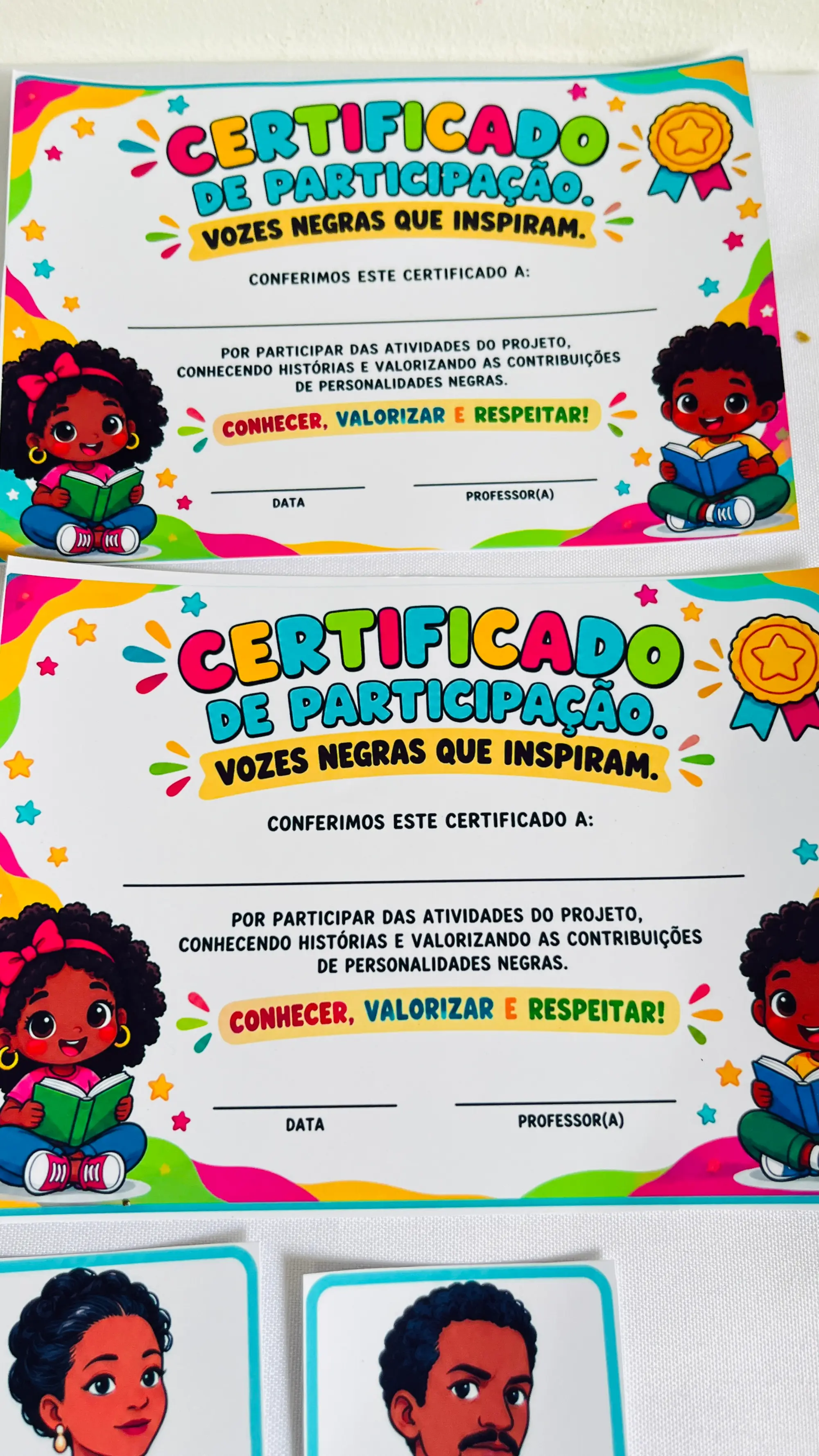 Kit Consciência Negra: Personalidades Inspiradoras — amostra 3: Explore histórias de personalidades negras com painel,… Kit Consciência Negra: Personalidades Inspiradoras — amostra 3: Explore histórias de personalidades negras com painel,…