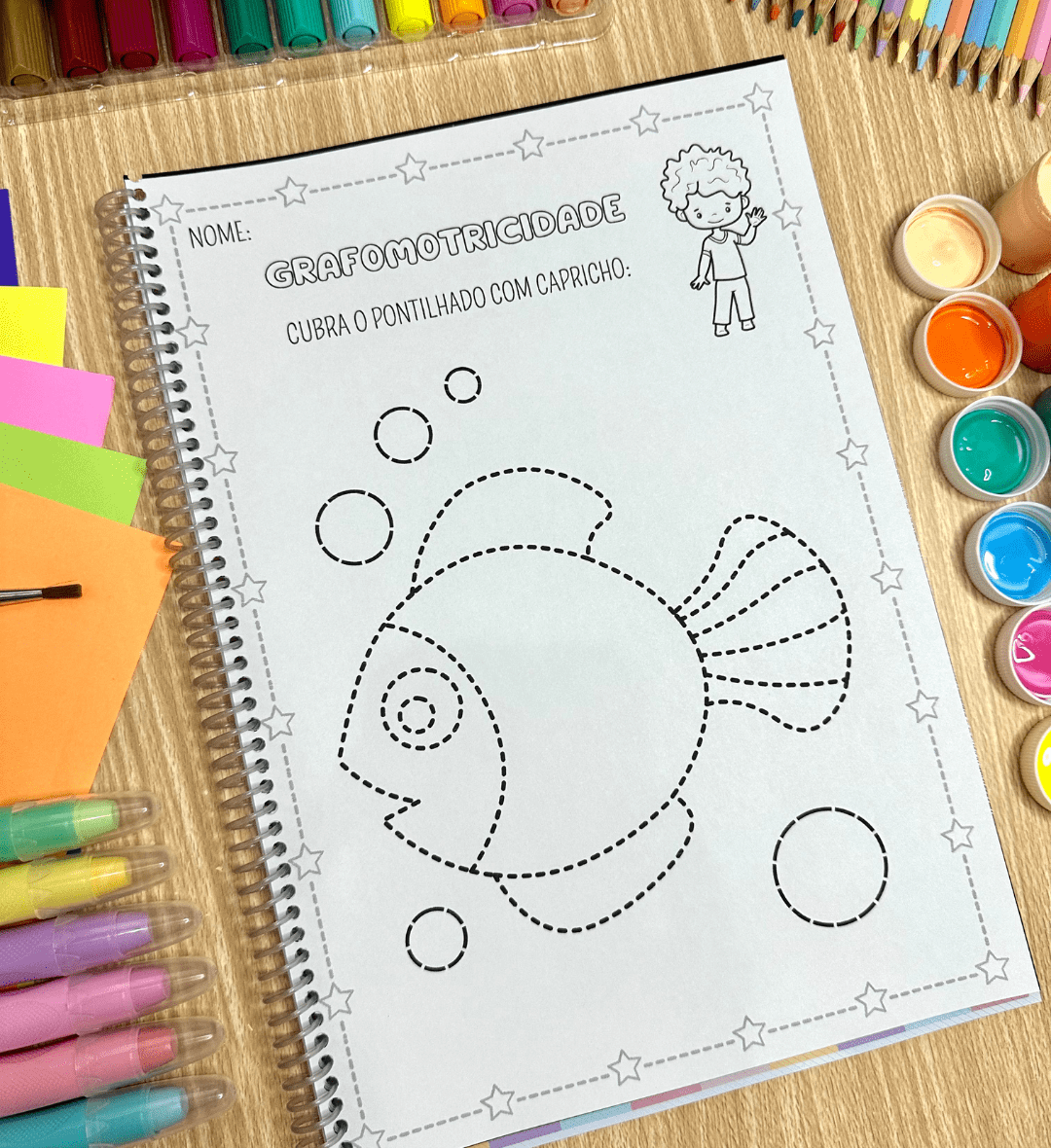 Kit Coordenação Motora: 3 Apostilas para Educação Infantil — amostra 4: Para quem o kit é indicado