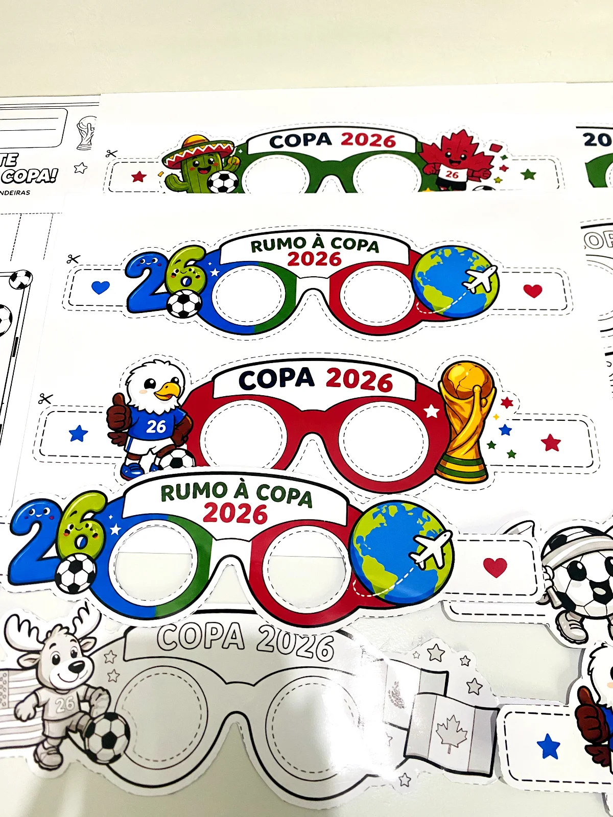 Kit Copa do Mundo 2026 para Imprimir | Atividades Educativas + Painel — amostra 5: Leve a magia do futebol para a sala de…