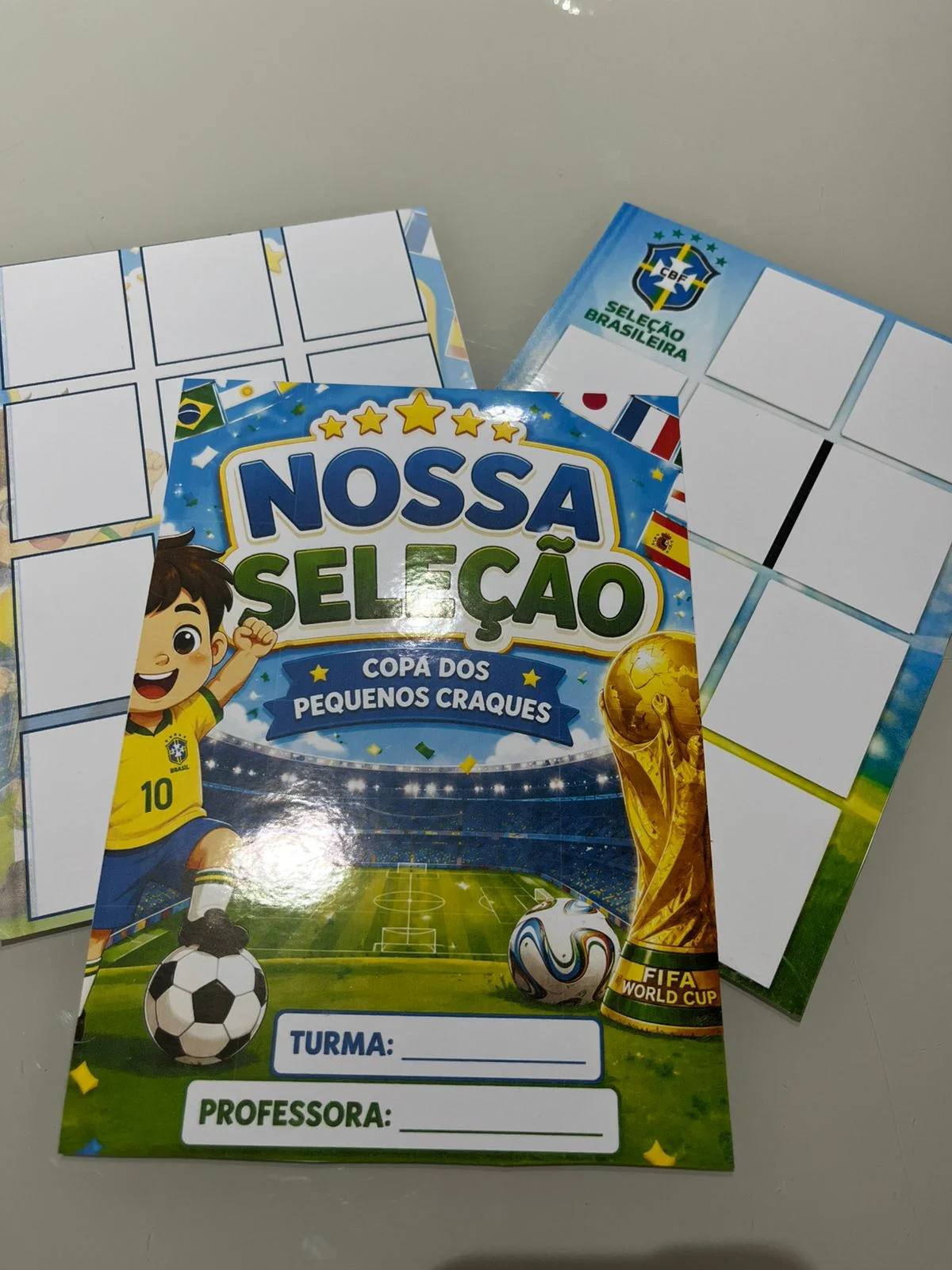 Kit Copa do Mundo com Álbum de Figuras e Muito Mais! — amostra 4: Kit pedagógico completo com atividades de alfabetização,…