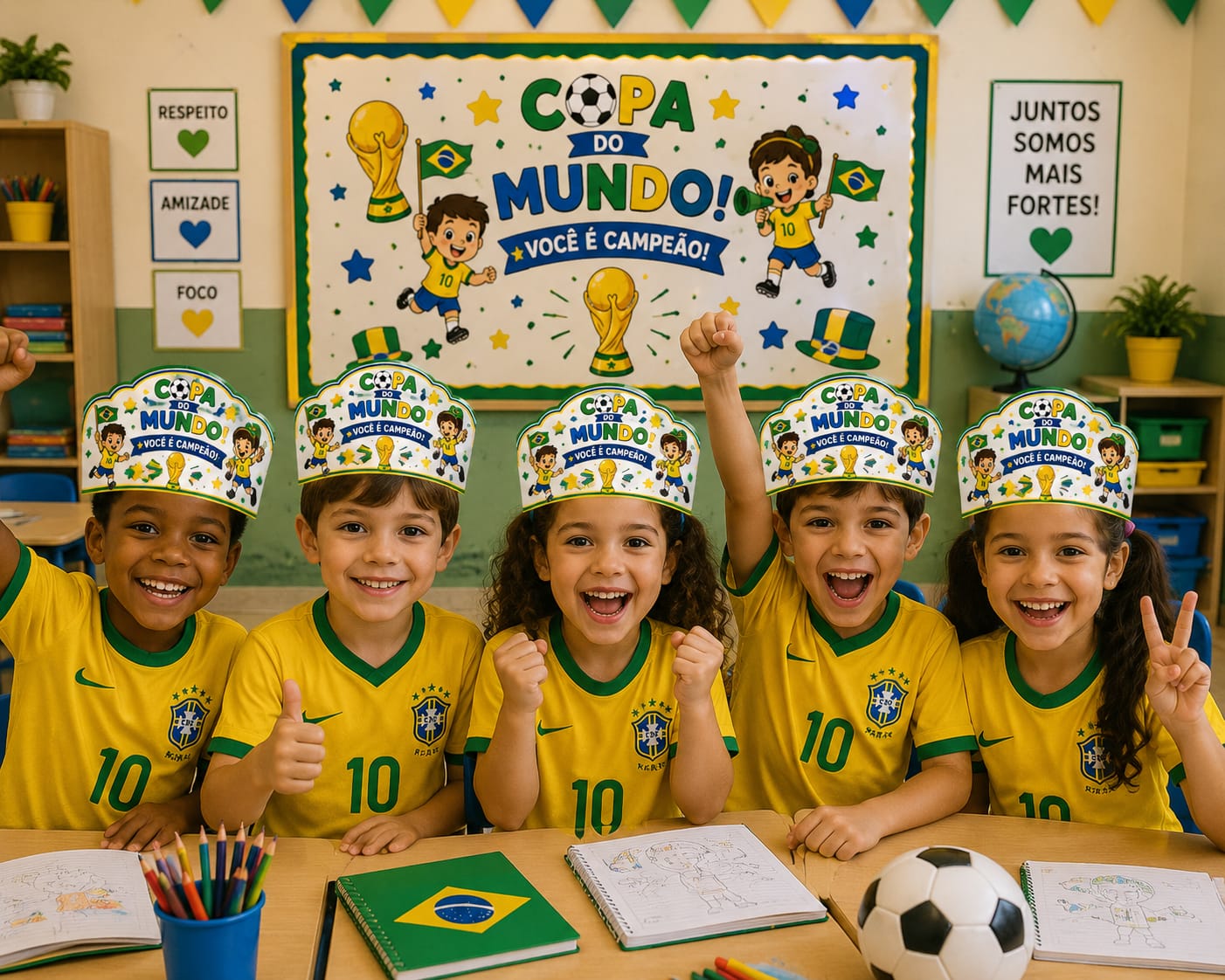 Kit copa do mundo – decoração e acessórios pedagógicos – Material Pedagógico — amostra 2: Sobre o KIT COPA DO MUNDO –…