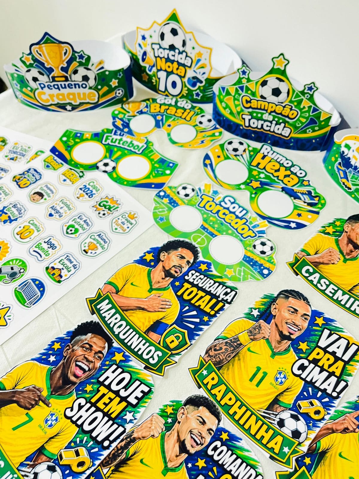 Kit copa do mundo – PDF para Imprimir — amostra 2: Formato e entrega Kit copa do mundo – PDF para Imprimir — amostra 2: Formato e entrega