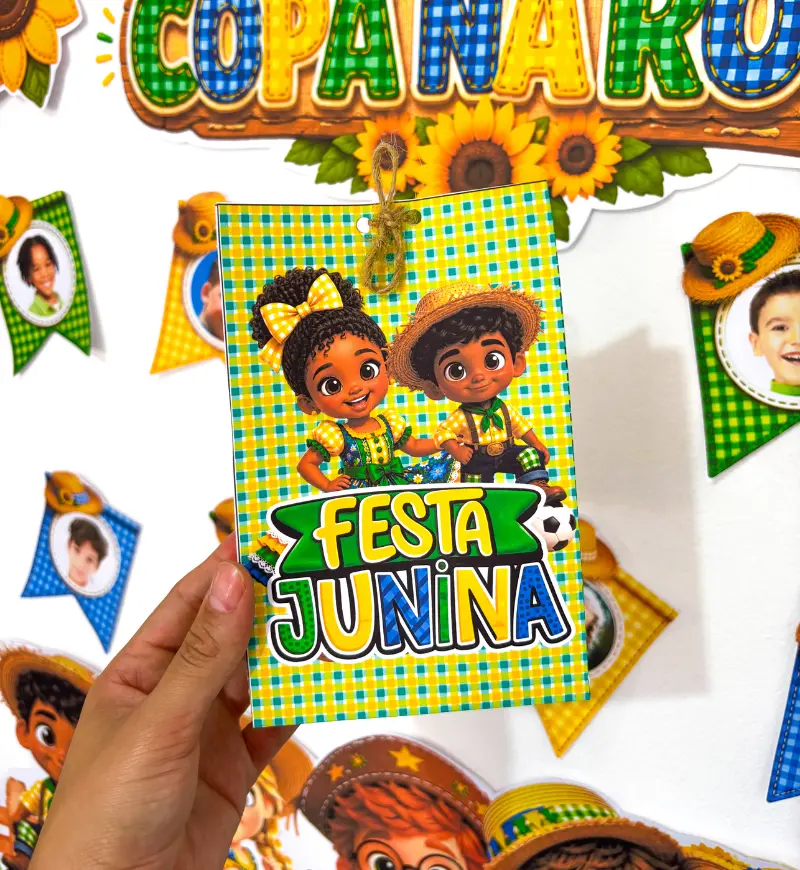 Kit Copa na Roça: Festa Junina e Copa do Mundo em PDF — amostra 3: Como usar na sala de aula e na festa