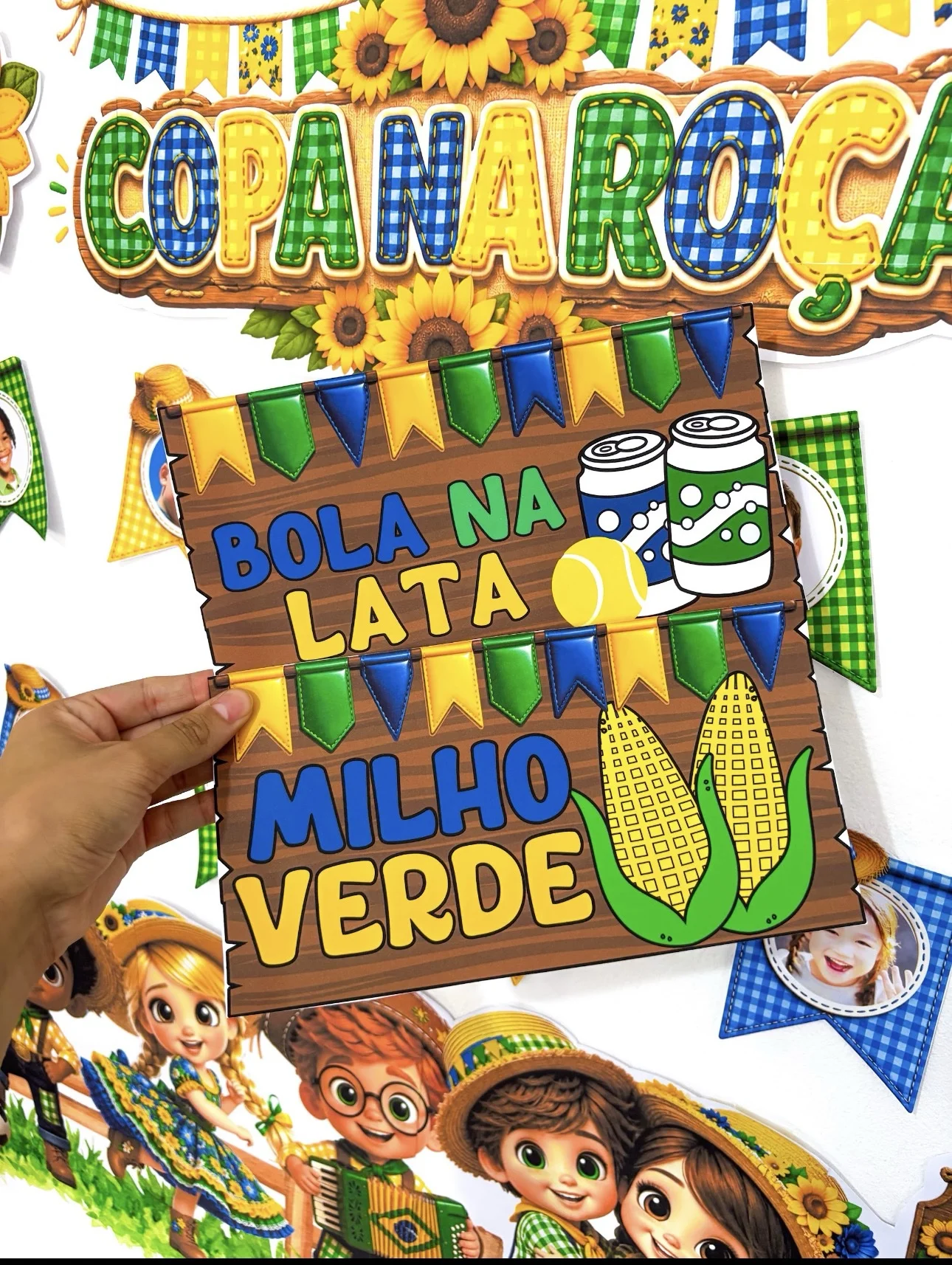 Kit copa na roça — amostra 8: 🌽⚽🇧🇷 SE A SUA FESTA JUNINA JÁ É UM SUCESSO… IMAGINA COM UMA COPA NA ROÇA