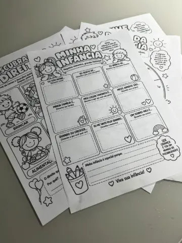 KIT  CRIANÇAS,  MINHA INFÂNCIA, MEUS DIREITOS alfabetização — capa do material