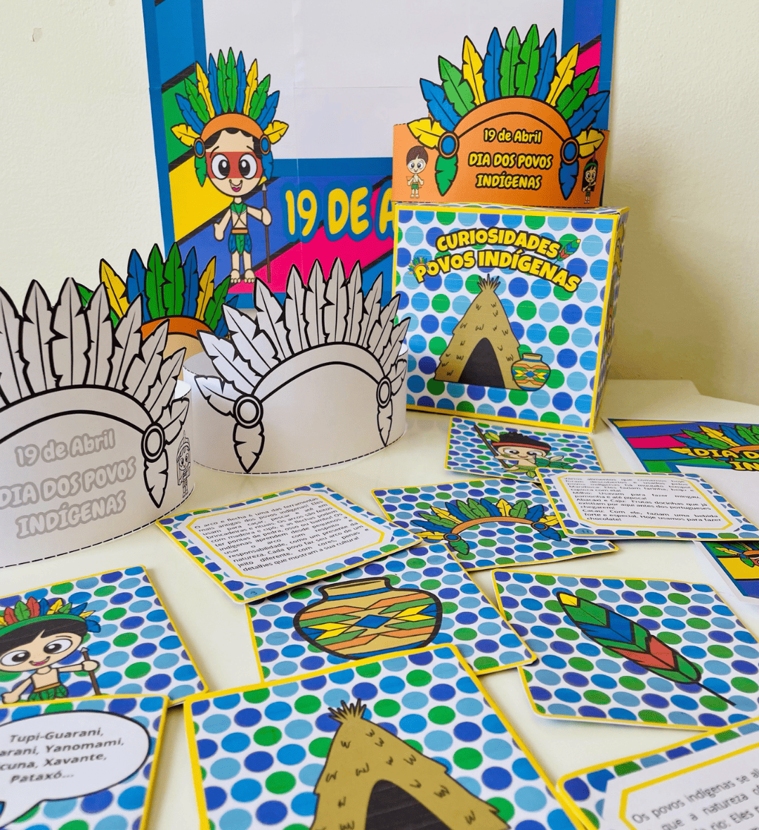 Kit Cultura Indígena em PDF para Educação Infantil e Anos Iniciais — amostra 1: Kit Cultura Indígena: aprendizado e…