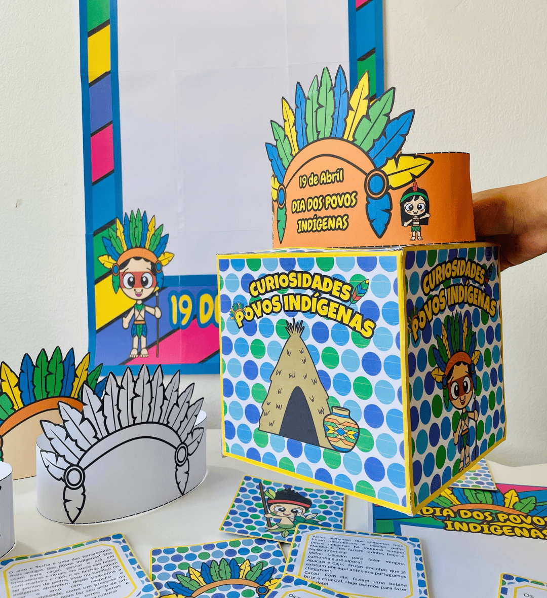 Kit Cultura Indígena em PDF para Educação Infantil e Anos Iniciais — amostra 2: O que acompanha o material