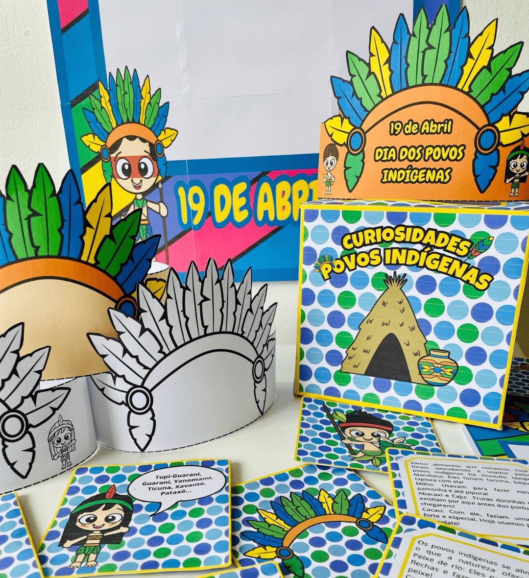 Kit Cultura Indígena em PDF para Educação Infantil e Anos Iniciais — História para Educação Infantil: Trabalhe o Dia dos…