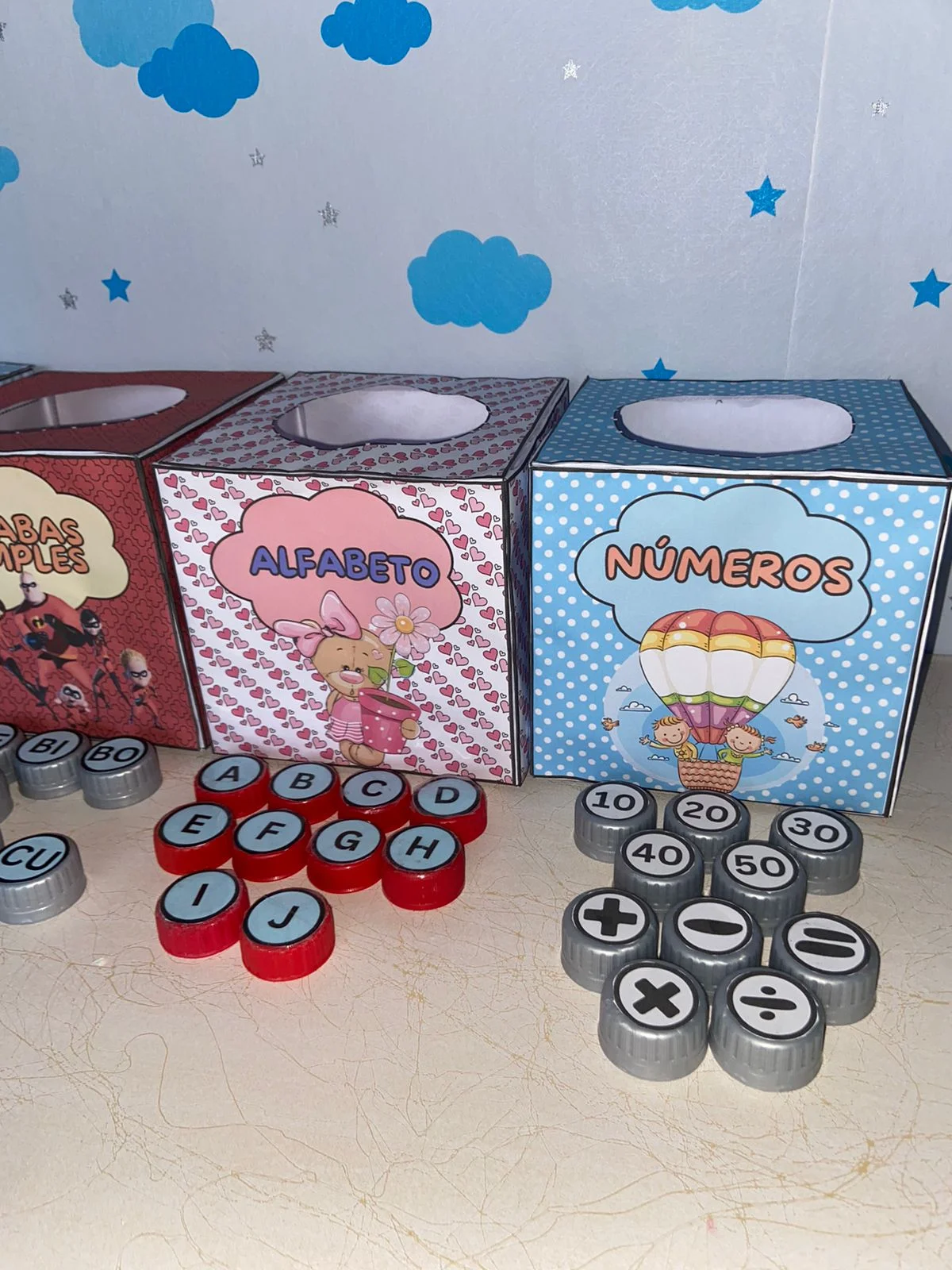 Kit das Caixinhas –de Aprendizado | Alfabetização e Matemática — capa do material