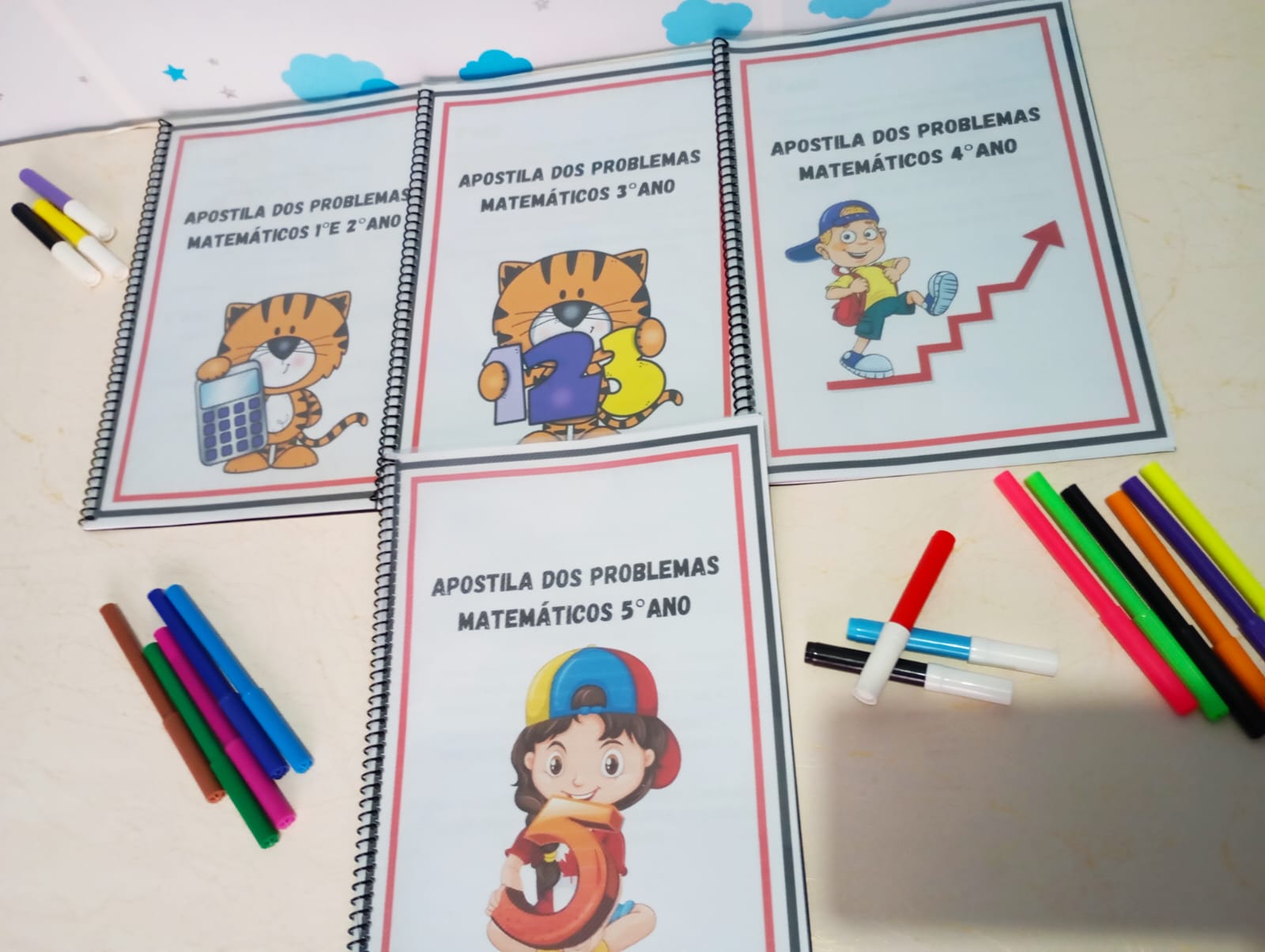 Kit de apostilas de problemas matemáticos do 1º ao 5º ano | 2º ao 5º ano — amostra 1: Sobre o KIT DE APOSTILAS DE PROBLEMAS…