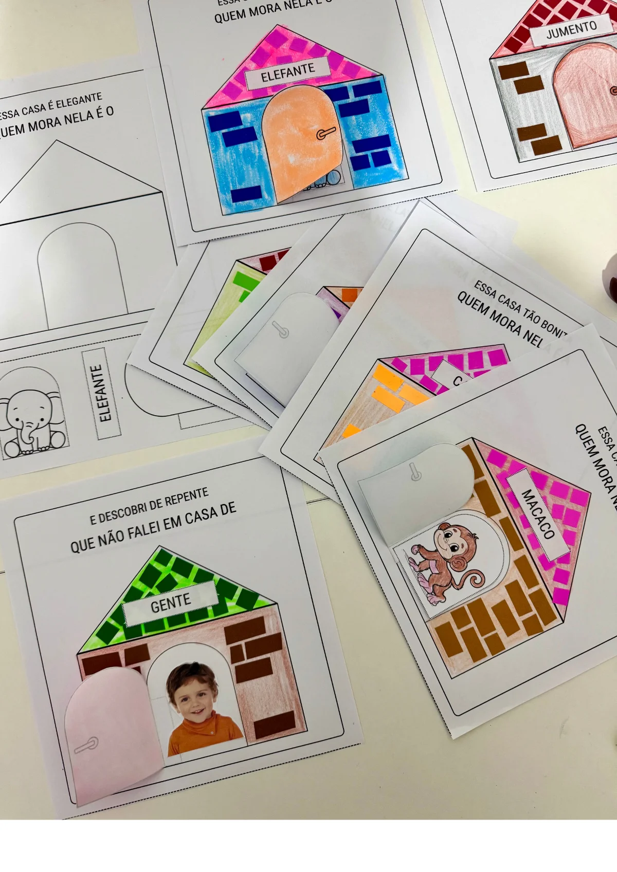 KIT DE ATIVIDADES INTERATIVAS – A CASA E O SEU DONO — amostra 6: Um recurso educativo e interativo com 7 páginas de…