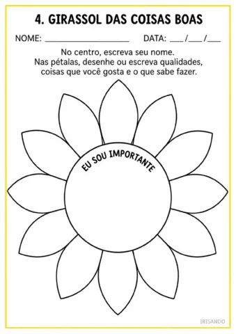 💛 Kit de Atividades Setembro Amarelo — IRISANDO — amostra 3: Um material pensado para trabalhar com as crianças, de forma… 💛 Kit de Atividades Setembro Amarelo — IRISANDO — amostra 3: Um material pensado para trabalhar com as crianças, de forma…