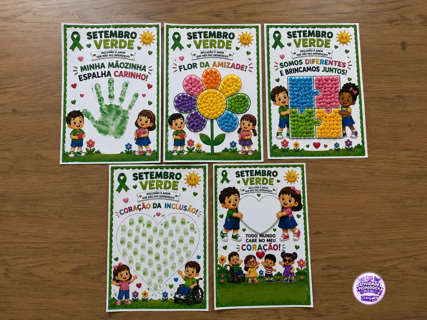 KIT DE ATIVIDADES – SETEMBRO VERDE 💚♿ — capa do material