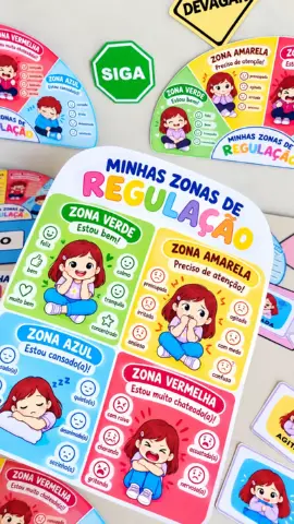 Kit de Autorregulação – Zonas das Emoções (cópia) — amostra 1: Um recurso visual e lúdico para auxiliar a criança a… Kit de Autorregulação – Zonas das Emoções (cópia) — amostra 1: Um recurso visual e lúdico para auxiliar a criança a…