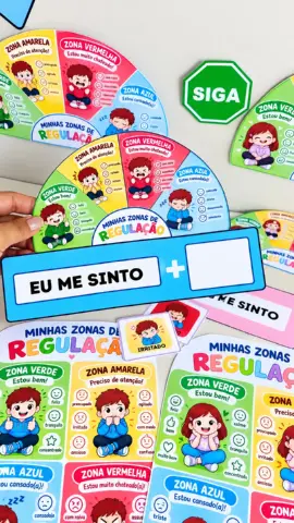 Kit de Autorregulação – Zonas das Emoções (cópia) — amostra 2: Um recurso visual e lúdico para auxiliar a criança a… Kit de Autorregulação – Zonas das Emoções (cópia) — amostra 2: Um recurso visual e lúdico para auxiliar a criança a…