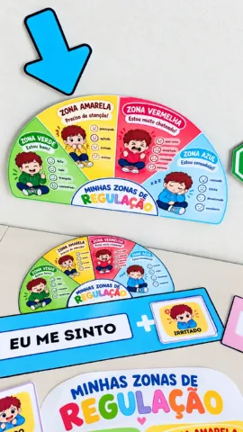 Kit de Autorregulação – Zonas das Emoções (cópia) — amostra 4: Um recurso visual e lúdico para auxiliar a criança a… Kit de Autorregulação – Zonas das Emoções (cópia) — amostra 4: Um recurso visual e lúdico para auxiliar a criança a…