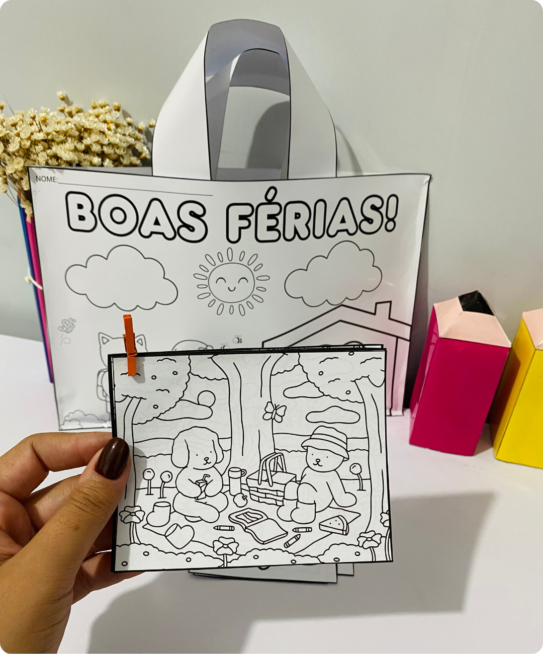 Kit de boas férias Bobbie para imprimir — amostra 4: Para quem o material é indicado