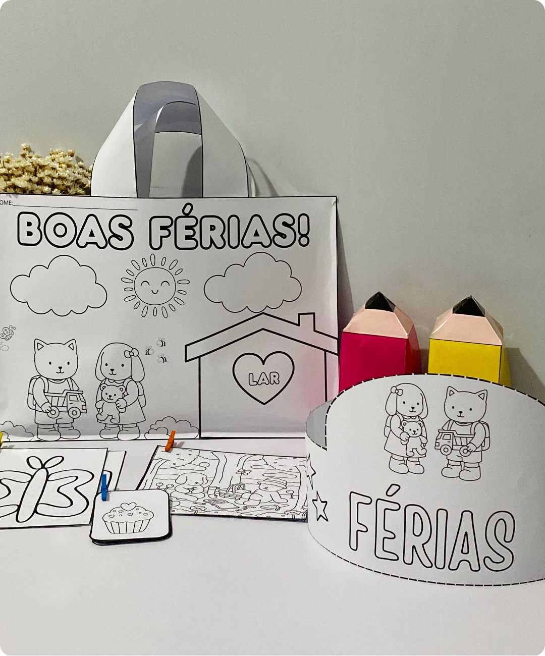 Kit de boas férias Bobbie para imprimir — amostra 6: Prepare uma despedida de férias com propostas para a turma: o PDF…