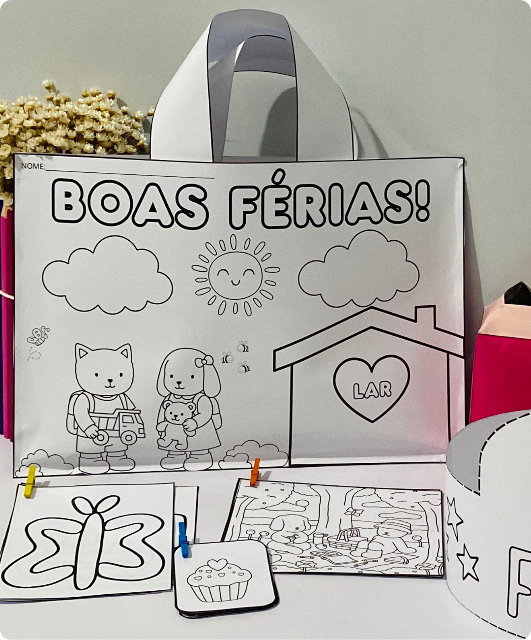 Kit de boas férias Bobbie para imprimir — amostra 7: Prepare uma despedida de férias com propostas para a turma: o PDF…