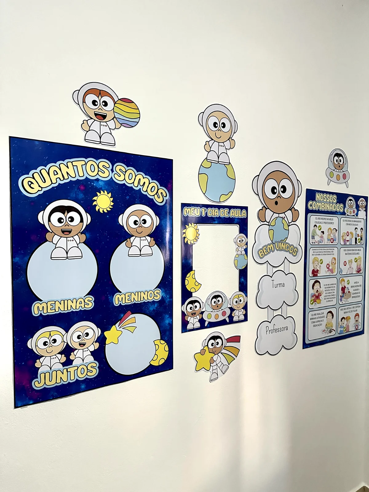 KIT DE DECORAÇÃO DE SALA DE AULA — ASTRONAUTA — amostra 7: Recurso ideal para criar um ambiente alfabetizador lúdico,… KIT DE DECORAÇÃO DE SALA DE AULA — ASTRONAUTA — amostra 7: Recurso ideal para criar um ambiente alfabetizador lúdico,…