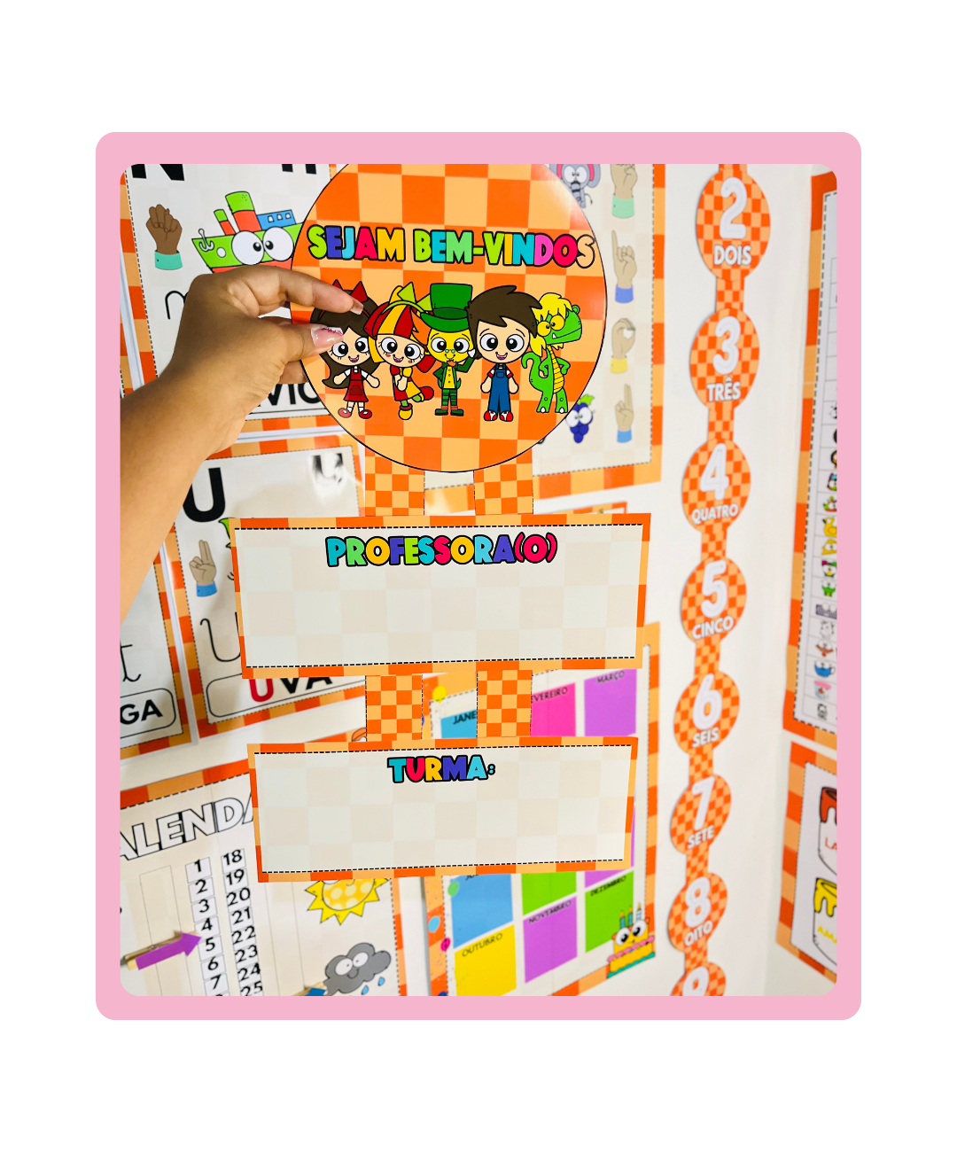 Kit de decoração do Sítio para imprimir — Alfabetização — capa do material