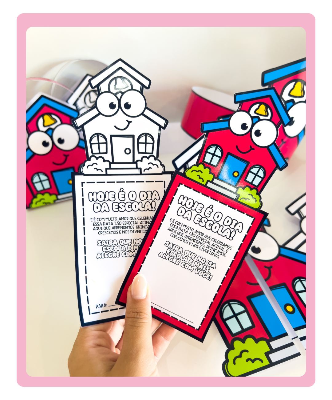 Kit de Dia da Escola para imprimir – Educação Infantil — amostra 4: Indicação de uso