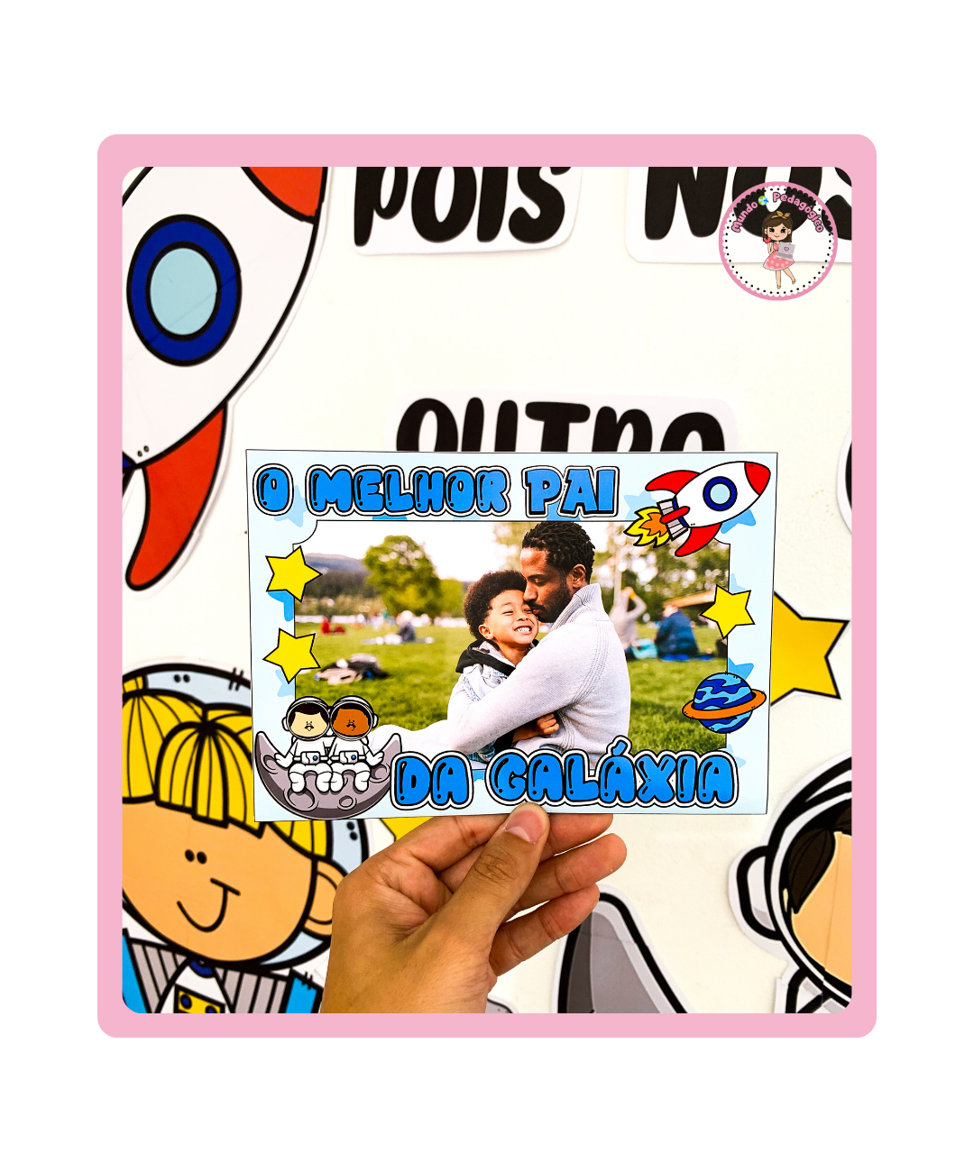 Kit de Dia dos Pais para imprimir — Anos Iniciais — amostra 2: Quais recursos estão no PDF?