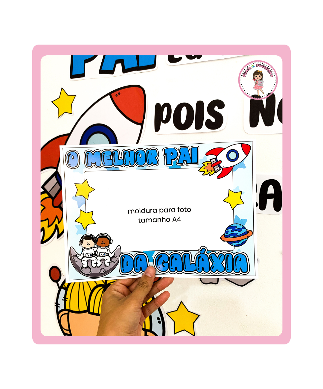 Kit de Dia dos Pais para imprimir — Anos Iniciais — amostra 5: Prepare a sala e organize uma atividade de Dia dos Pais com…