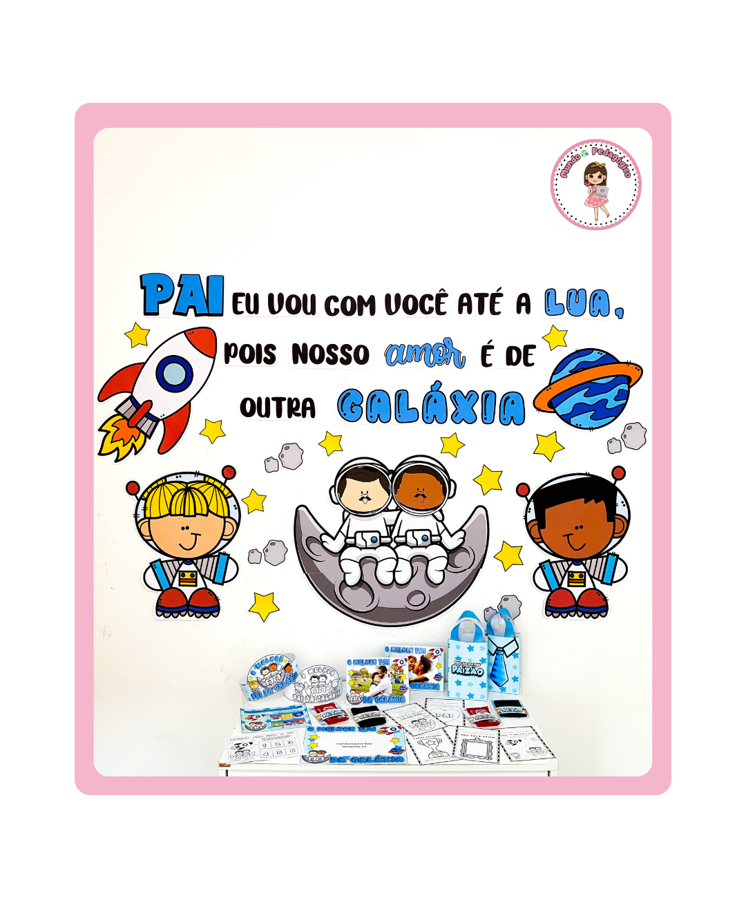 Kit de Dia dos Pais para imprimir — Anos Iniciais — capa do material