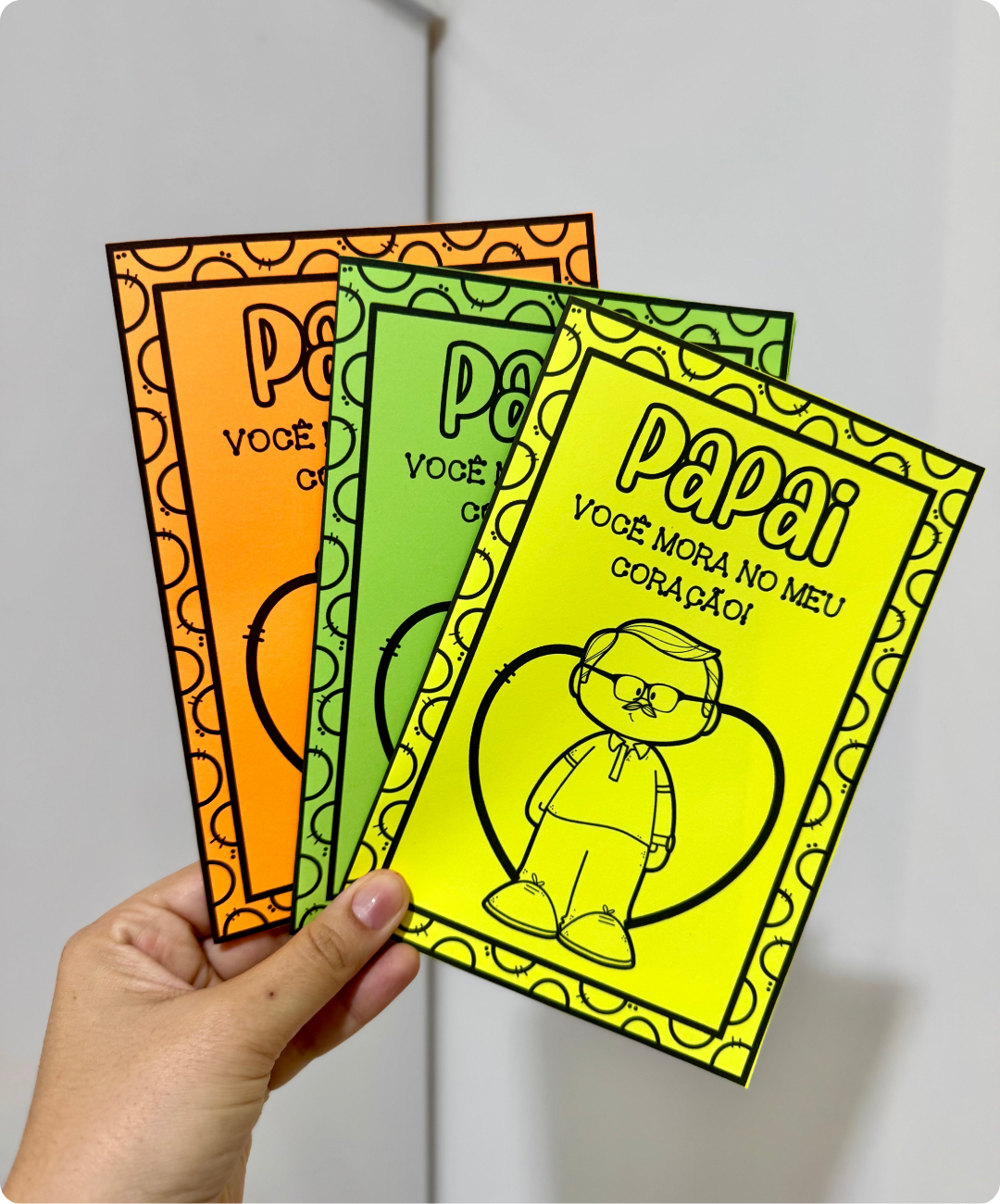 Kit de Dia dos Pais para imprimir — Educação Infantil — amostra 2: Sugestão de aplicação em sala
