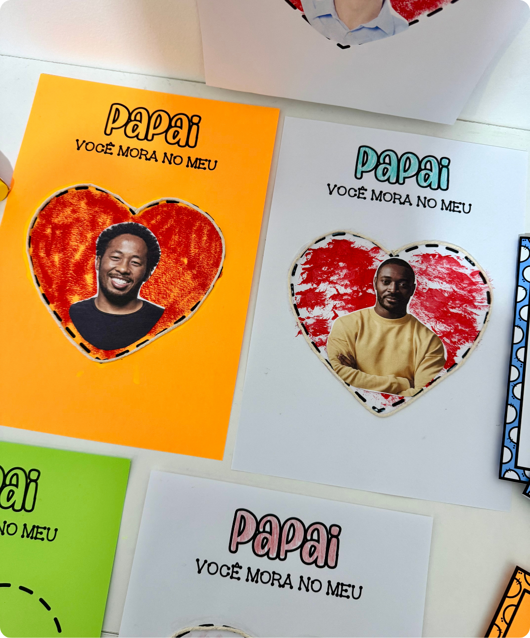 Kit de Dia dos Pais para imprimir — Educação Infantil — amostra 3: Conteúdo disponível no PDF