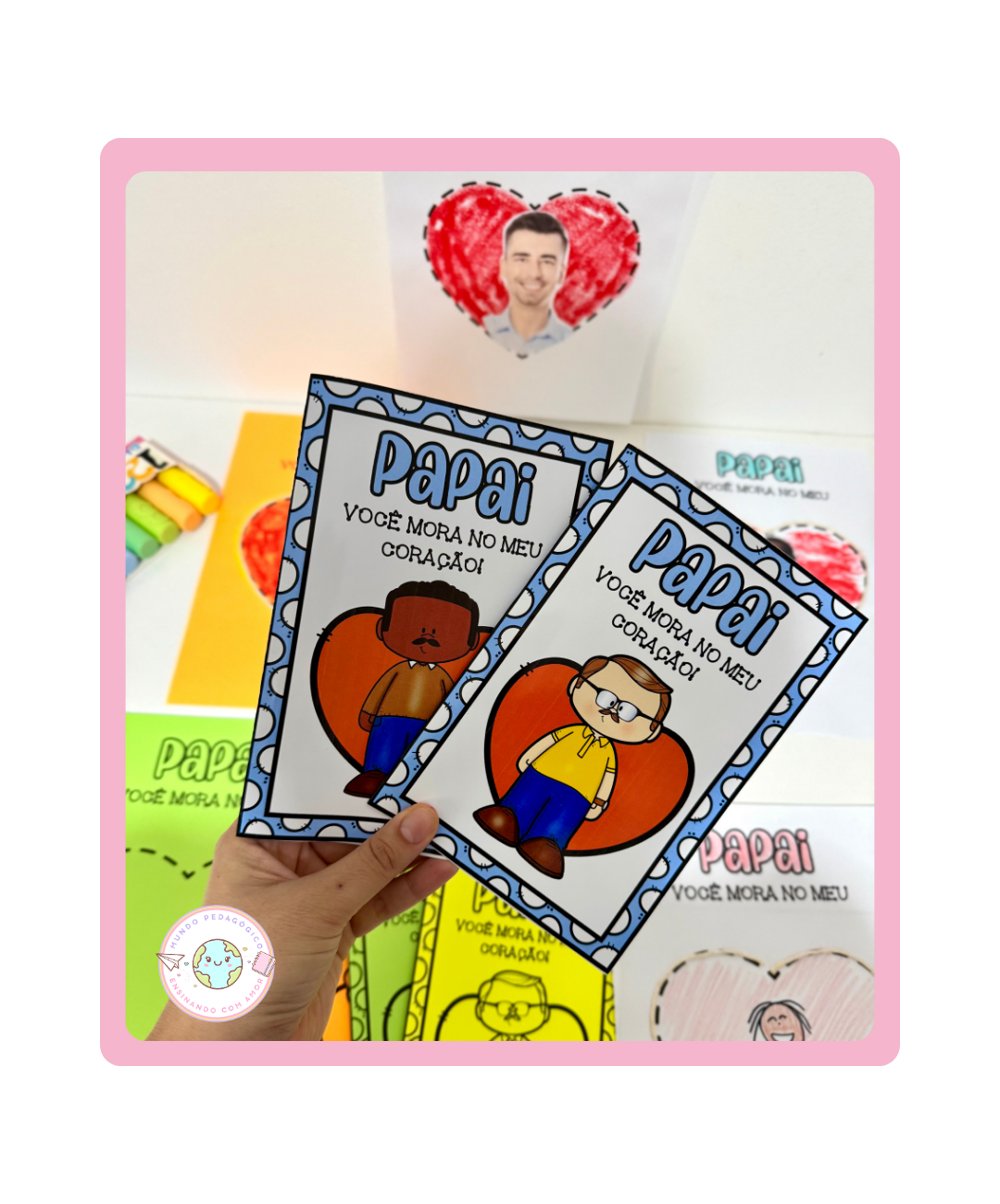 Kit de Dia dos Pais para imprimir — Educação Infantil — Datas comemorativas para Educação Infantil: Prepare uma vivência de…
