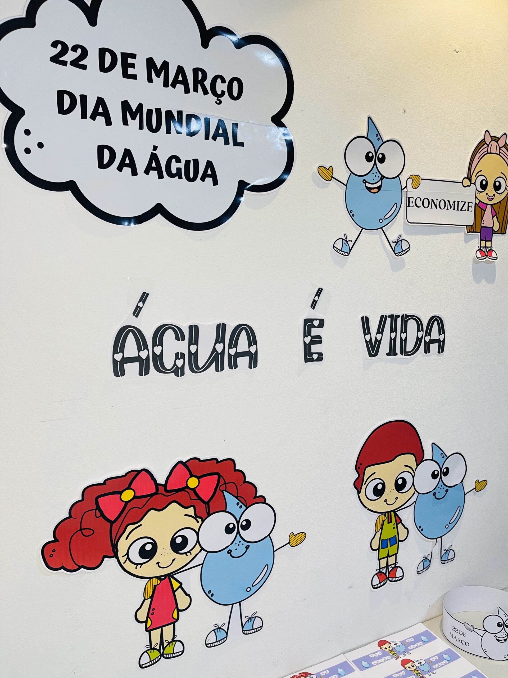 Kit de Dia Mundial da Água para imprimir na Educação Infantil — amostra 5: Aborde a importância da água com um kit em PDF…