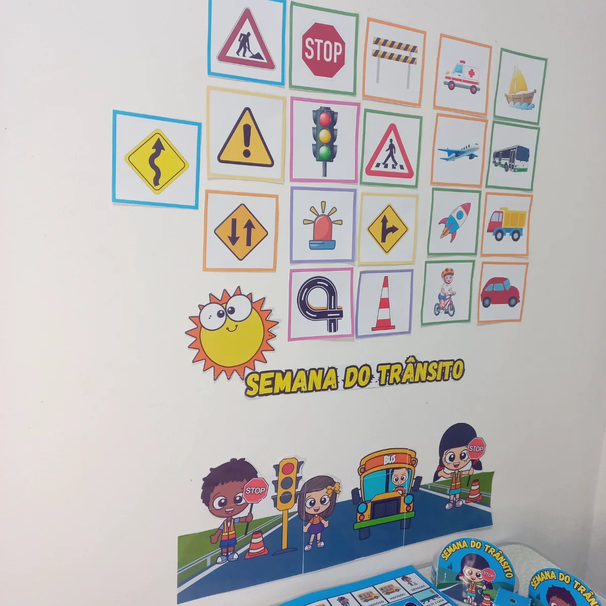 KIT DE EDUCAÇÃO PARA O TRANSITO - EDUCAÇÃO INFANTIL E FUNDAMENTAL — amostra 2: ➡️Jogo do trânsito: Ensine o significado de…