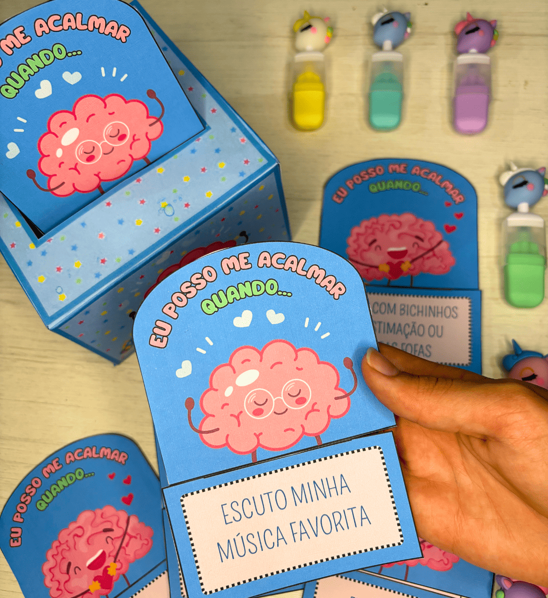 Kit de Emoções: Minhas Emoções em PDF para Imprimir — amostra 1: Kit de emoções para explorar sentimentos com as crianças