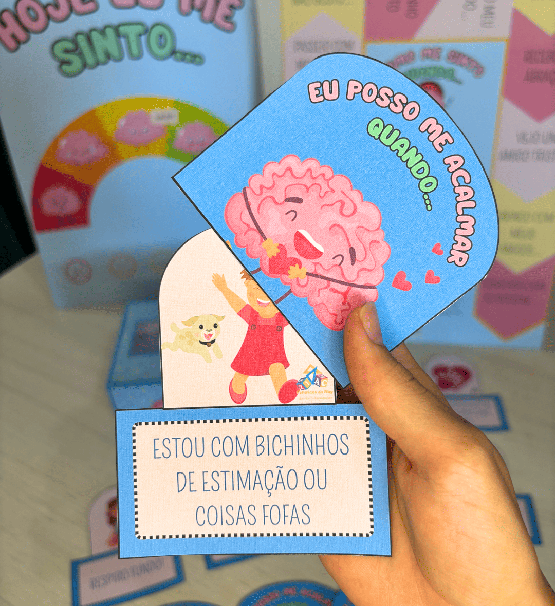 Kit de Emoções: Minhas Emoções em PDF para Imprimir — amostra 3: Como usar o kit em sala de aula