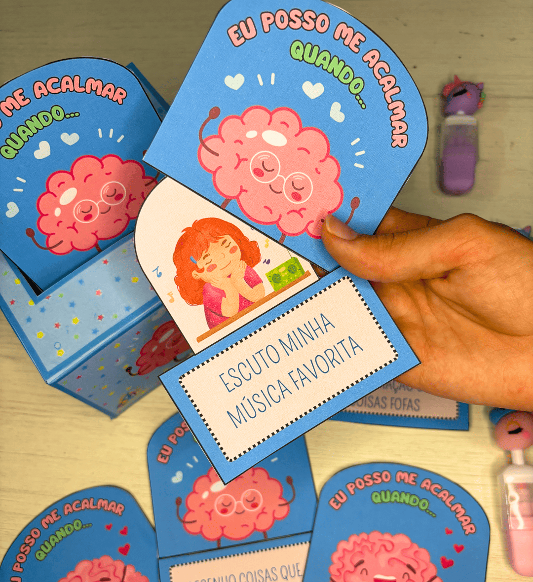 Kit de Emoções: Minhas Emoções em PDF para Imprimir — capa do material