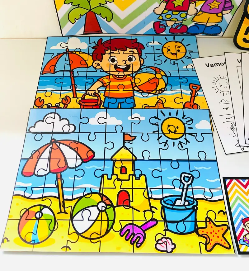 Kit de Férias em PDF: Atividades e Lembrancinhas para Turmas — amostra 3: Como usar em sala de aula