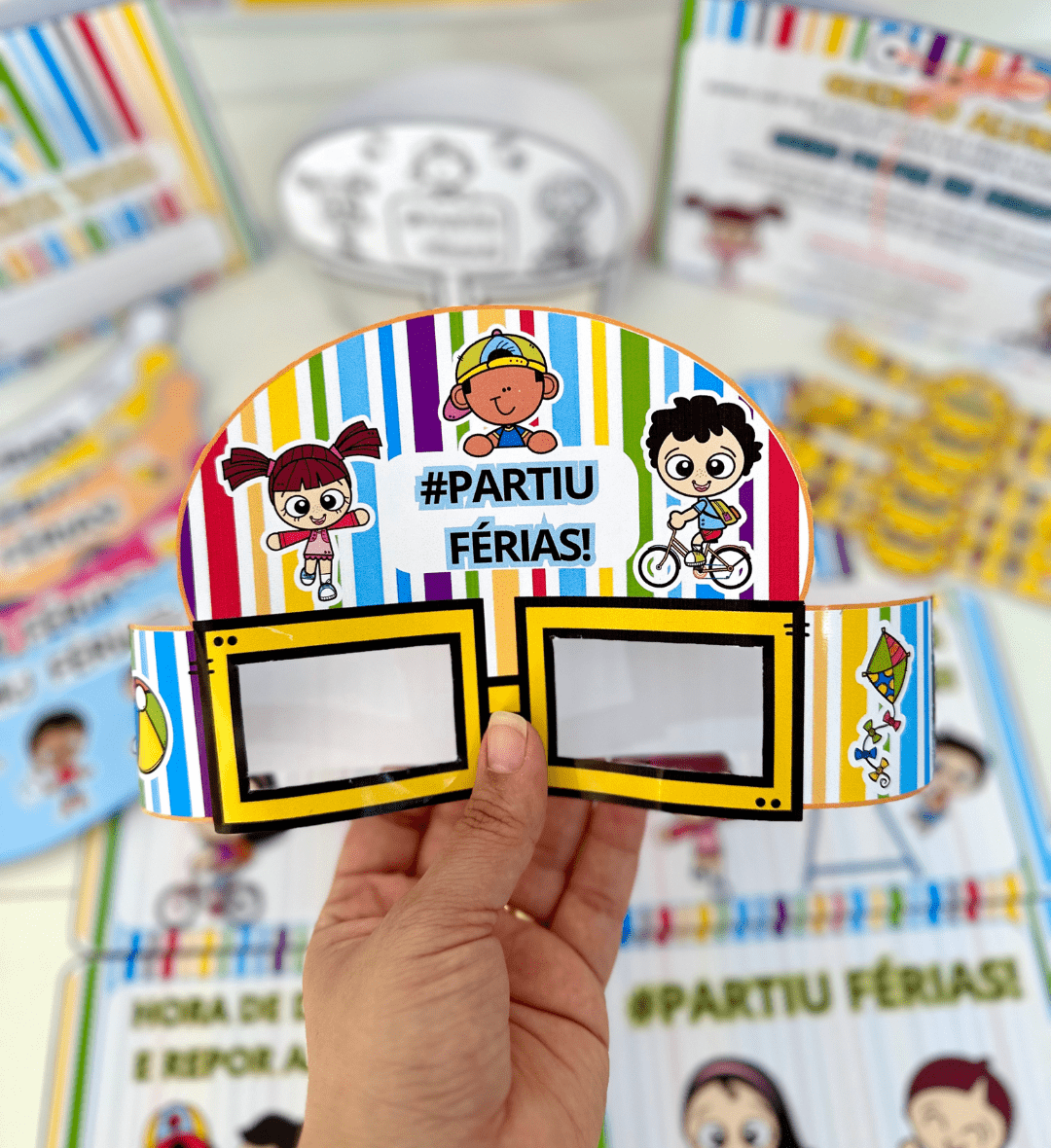 Kit de Férias para Educação Infantil em PDF para Imprimir — amostra 2: O que vem no material