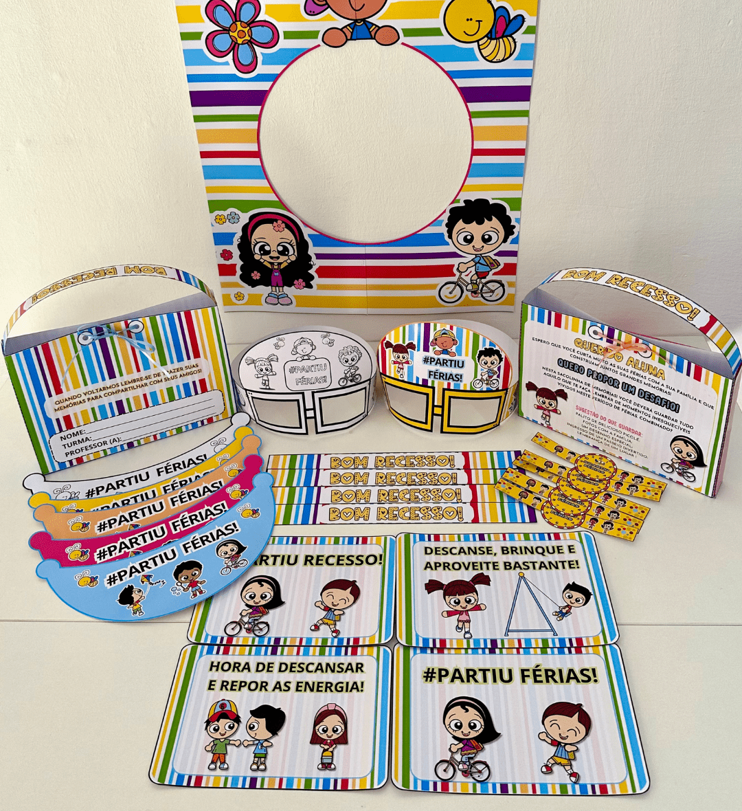 Kit de Férias para Educação Infantil em PDF para Imprimir — capa do material