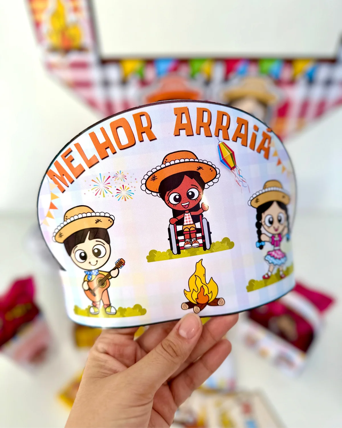 Kit de Festa Junina – Material Pedagógico — amostra 4: Kit Festa Junina para trabalhar o tema com as crianças da Educação…