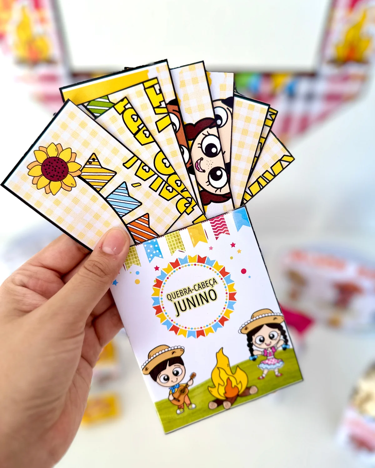 Kit de Festa Junina – Material Pedagógico — amostra 5: Kit Festa Junina para trabalhar o tema com as crianças da Educação…