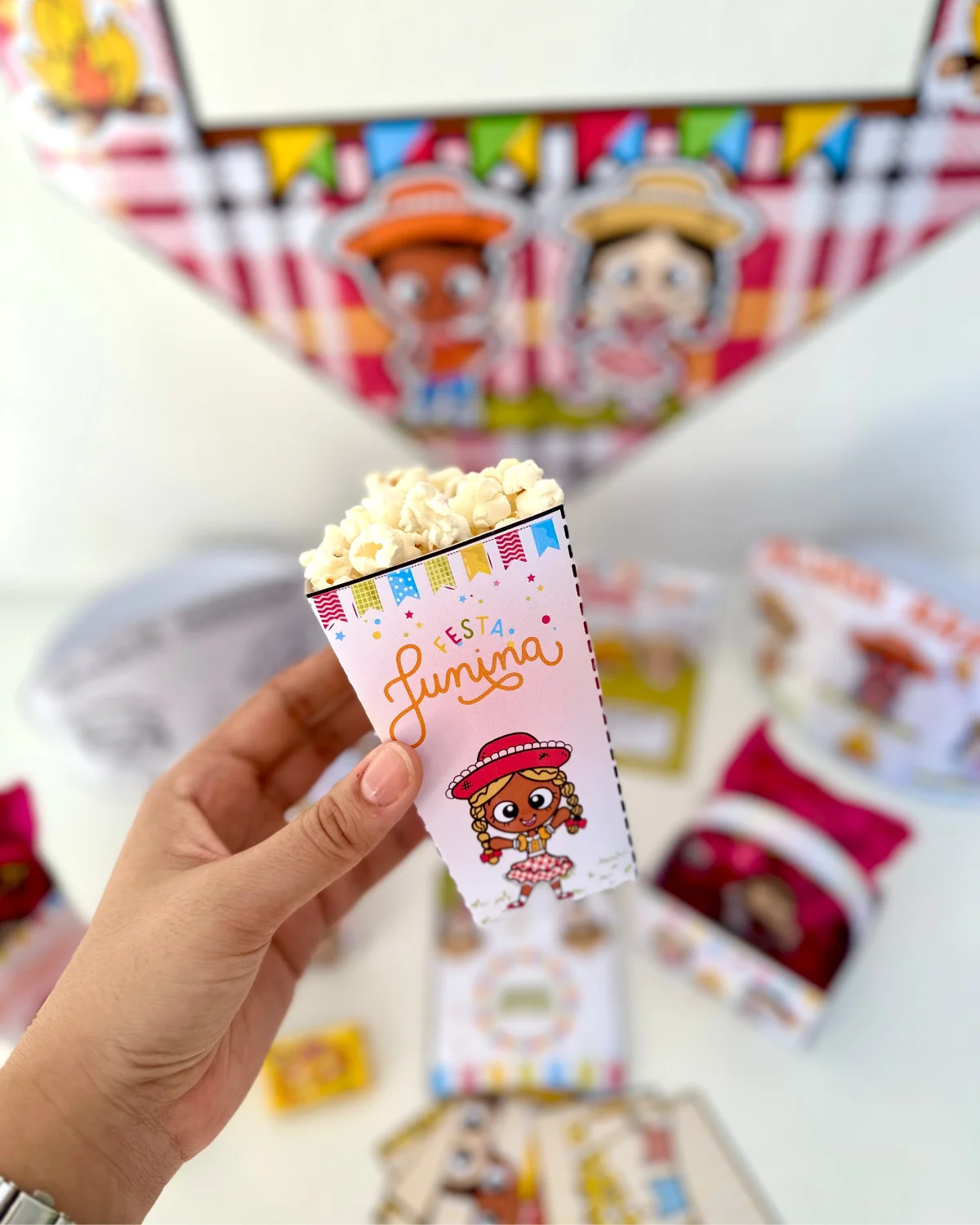 Kit de Festa Junina – Material Pedagógico — amostra 6: Kit Festa Junina para trabalhar o tema com as crianças da Educação…