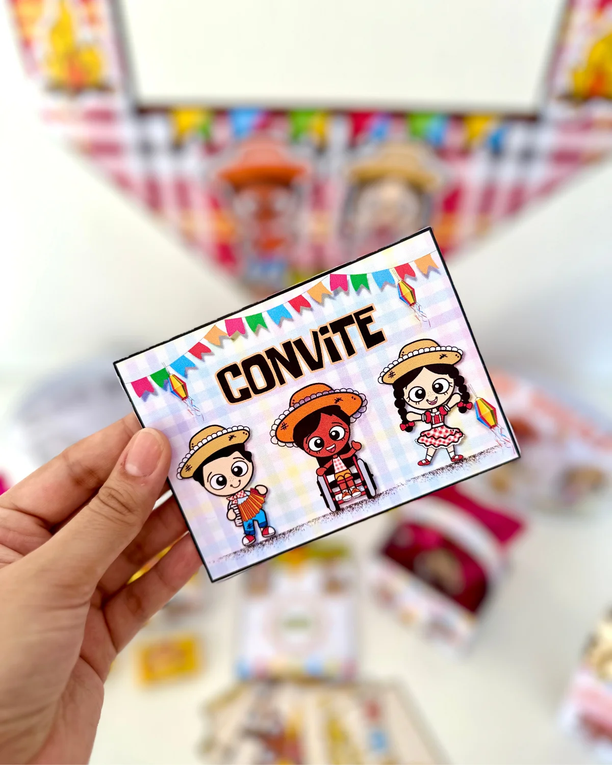 Kit de Festa Junina – Material Pedagógico — amostra 7: Kit Festa Junina para trabalhar o tema com as crianças da Educação…