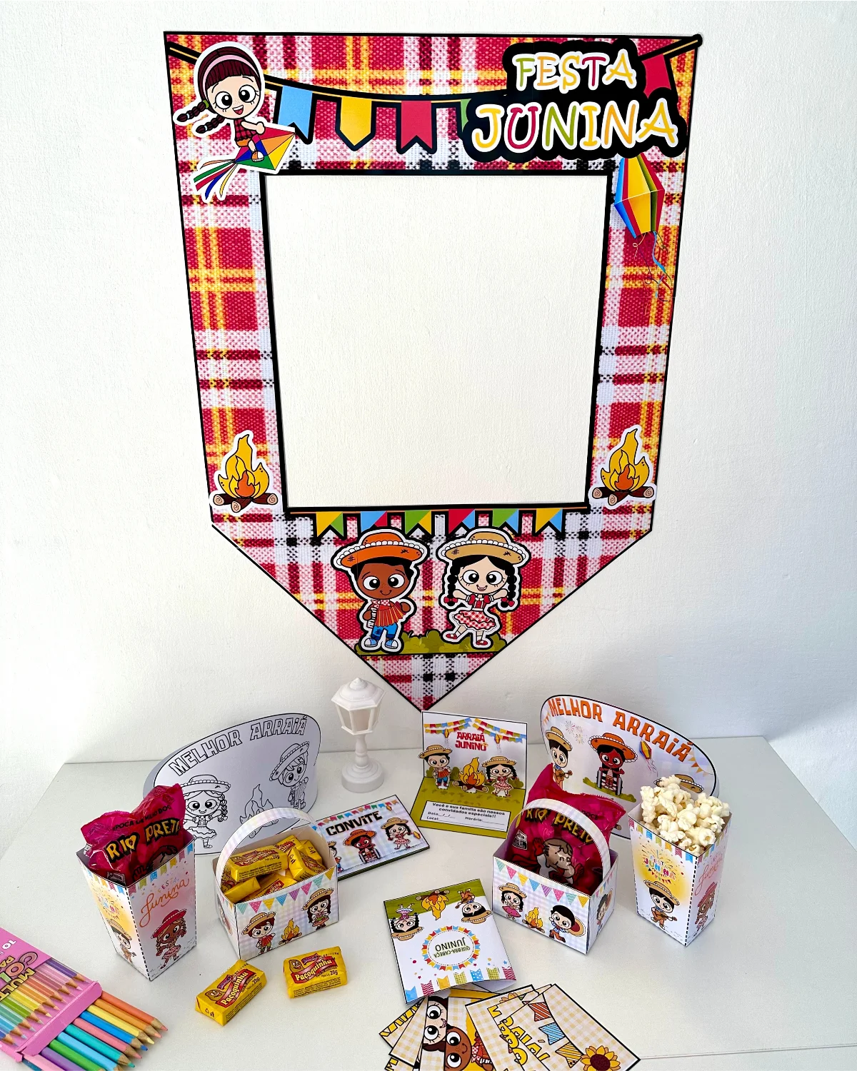 Kit de Festa Junina – Material Pedagógico — capa do material