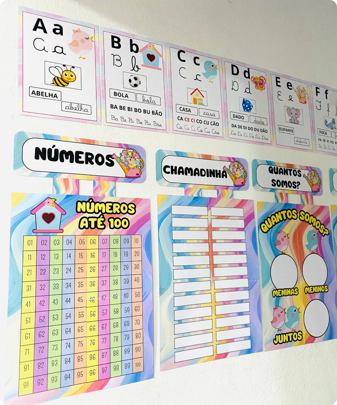 Kit de jardim para imprimir: decoração de sala de aula — amostra 1: Como preparar e usar o kit em sala