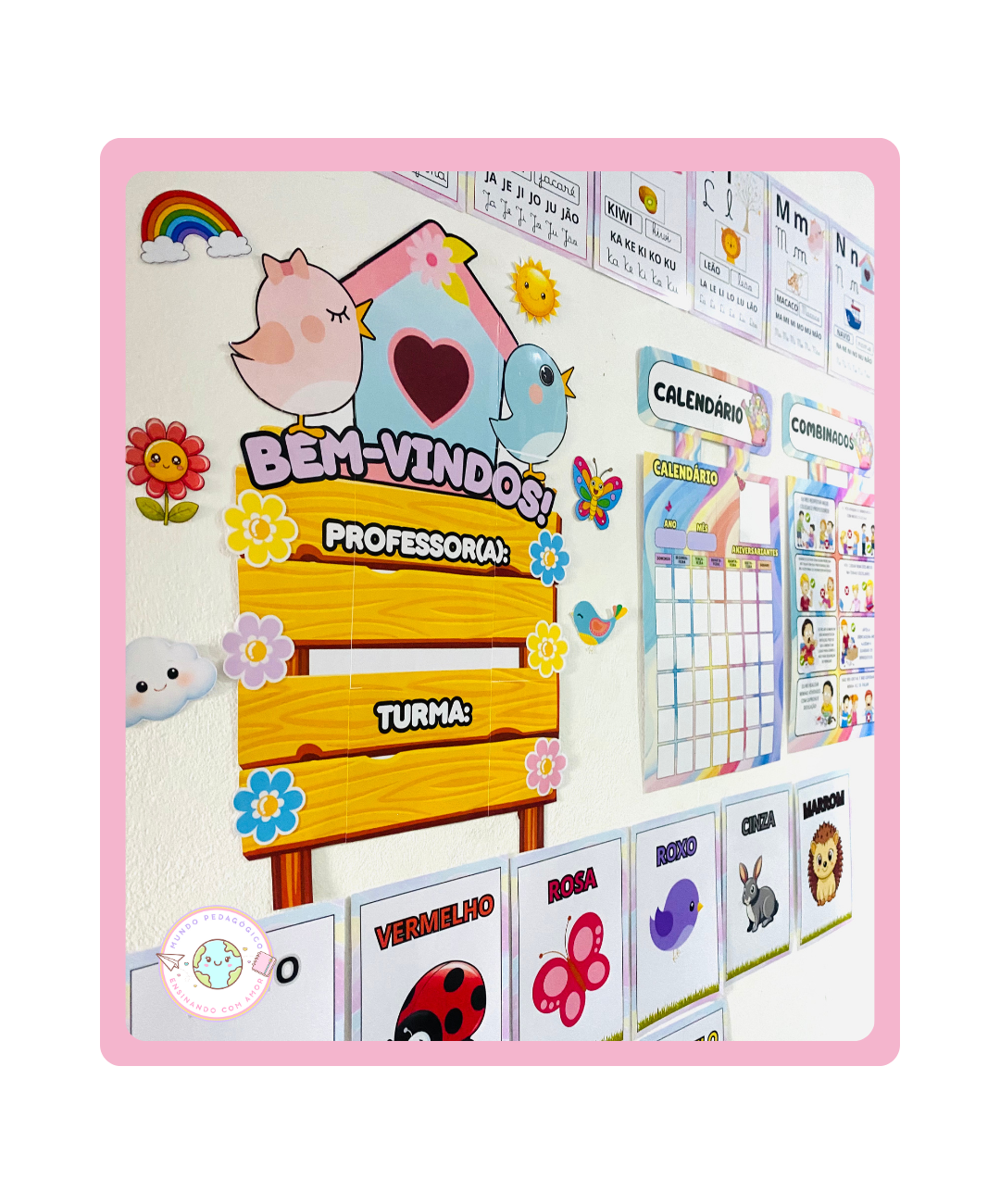 Kit de jardim para imprimir: decoração de sala de aula — Alfabetização para Todas as séries: Prepare os espaços da turma…