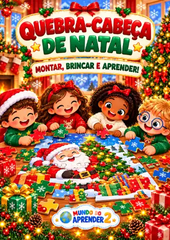 🎄✨ KIT DE JOGOS DE NATAL ✨🎄 — amostra 3: Que tal tornar essa época ainda mais divertida e cheia de descobertas