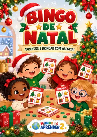 🎄✨ KIT DE JOGOS DE NATAL ✨🎄 — amostra 6: Que tal tornar essa época ainda mais divertida e cheia de descobertas