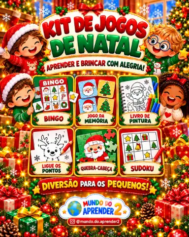 🎄✨ KIT DE JOGOS DE NATAL ✨🎄 — capa do material